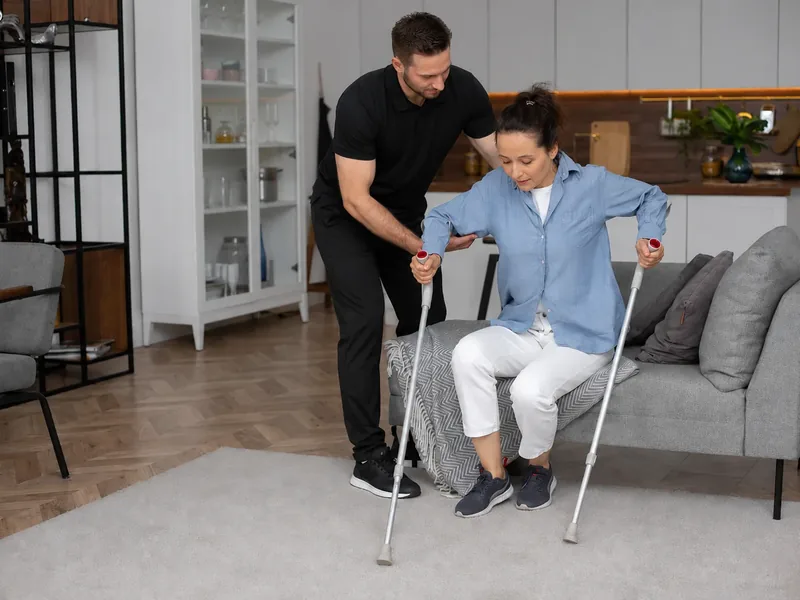 Strength work before surgery with a Doctor of Physical Therapy